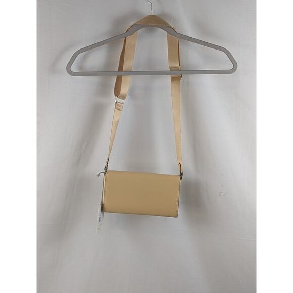 Crossbody Bag A New Day Peach Yellow Adjustable‎ Strap Multiple Pockets Wallet - Picture 8 of 8